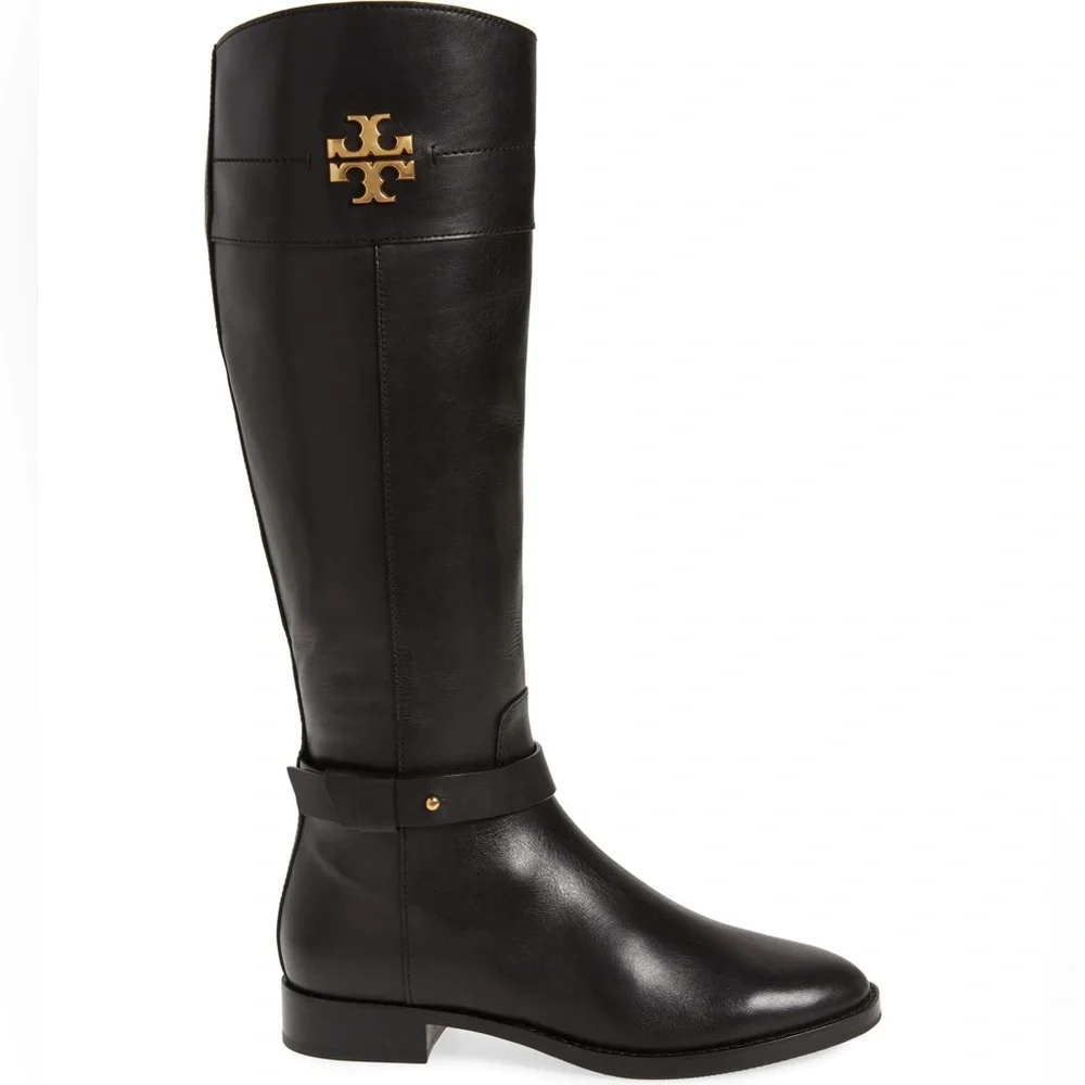 NWT Tory Burch Everly Riding Boots - Picture 1 of 6